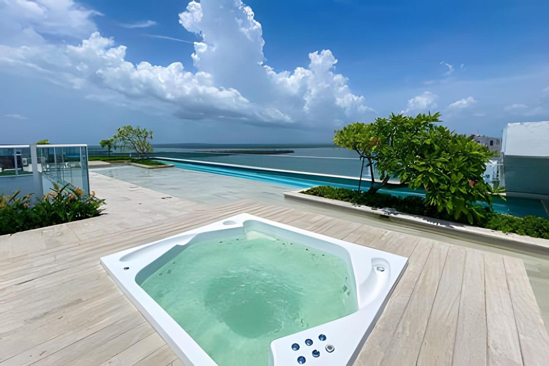2 Dormitorios Jacuzzi Y Vista Mar. Frente A Playa Cartagène Extérieur photo